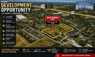 More details for 112 W Farmers Rd, Seagoville, TX - Land for Sale