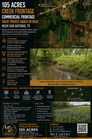 More details for 17193 Benton City rd, Von Ormy, TX - Land for Sale
