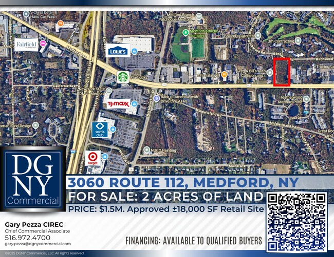 More details for 3060 Route 112, Medford, NY - Land for Sale
