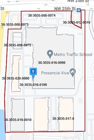 7500 NW 25th St, Miami, FL à vendre - Plan cadastral - Image 3 de 53