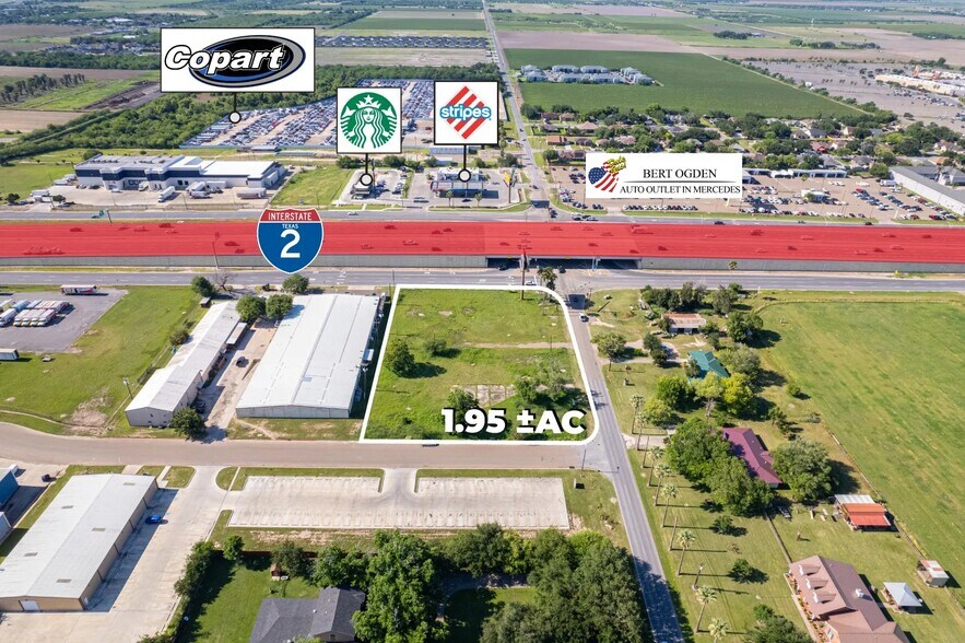330 N Mile 1, Mercedes, TX for sale - Aerial - Image 2 of 9