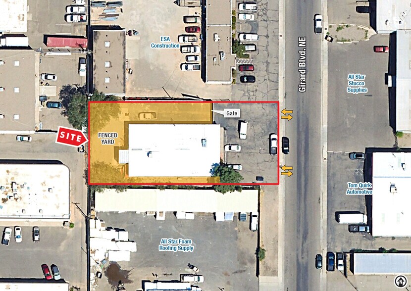 3425 Girard Blvd NE, Albuquerque, NM à louer - Photo du bâtiment - Image 2 de 6