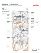 731 E Southlake Blvd, Southlake, TX for lease Floor Plan- Image 2 of 3