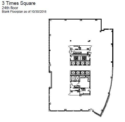 3 Times Sq, New York, NY for lease Floor Plan- Image 1 of 1