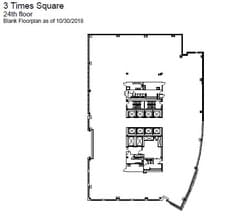 3 Times Sq, New York, NY for lease Floor Plan- Image 1 of 1