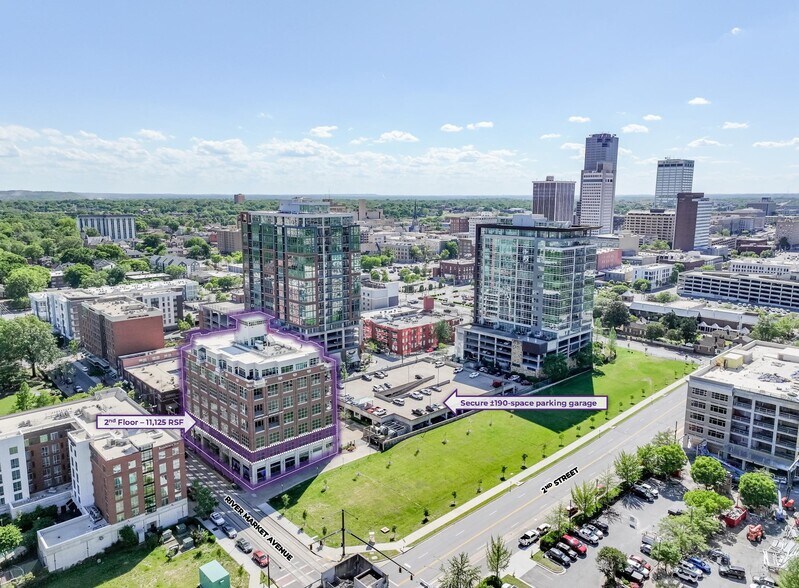 200 S River Market Ave, Little Rock, AR à louer - Photo du bâtiment - Image 1 de 4