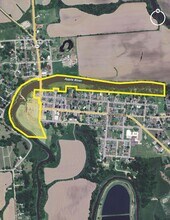 101 N Washington St, Hanover, IL - AERIAL  map view