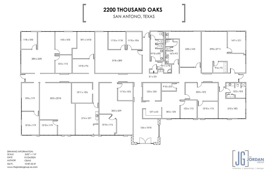 2200-2202 Thousand Oaks Dr, San Antonio, TX à vendre - Plan d’étage - Image 3 de 9