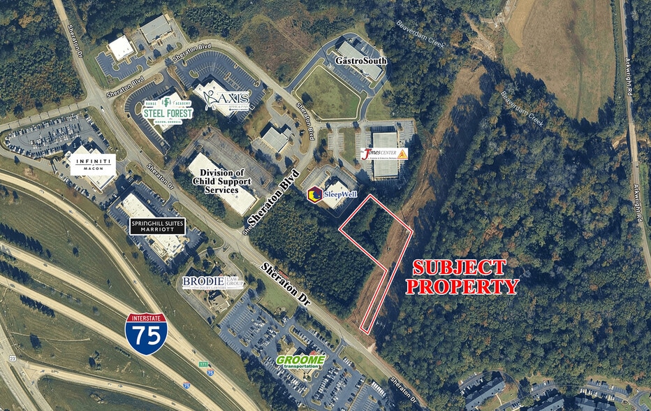 4555 Sheraton Dr, Macon-Bibb, GA à vendre - Photo du bâtiment - Image 1 de 3