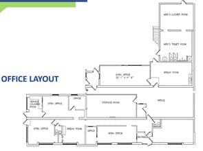 2230 Ernie Krueger Cir, Waukegan, IL for lease Floor Plan- Image 2 of 2