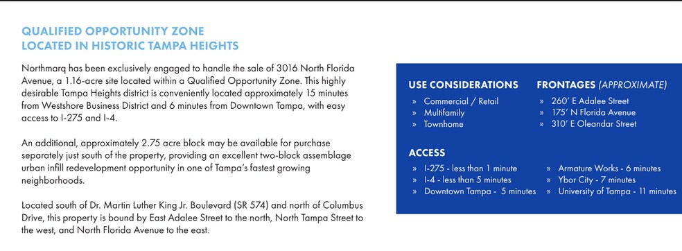 3016 N Florida Ave, Tampa, FL à vendre - Photo du bâtiment - Image 2 de 4