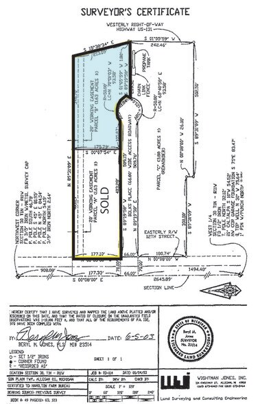 371 12th St, Plainwell, MI à vendre - Photo du bâtiment - Image 3 de 4