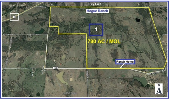 More details for 26420 County Road 1520, Allen, OK - Land for Sale