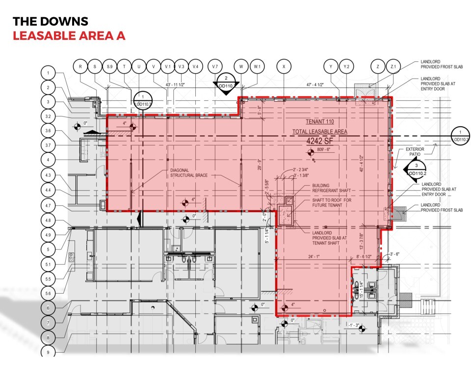 118 E Cady St, Northville, MI for lease Floor Plan- Image 1 of 2