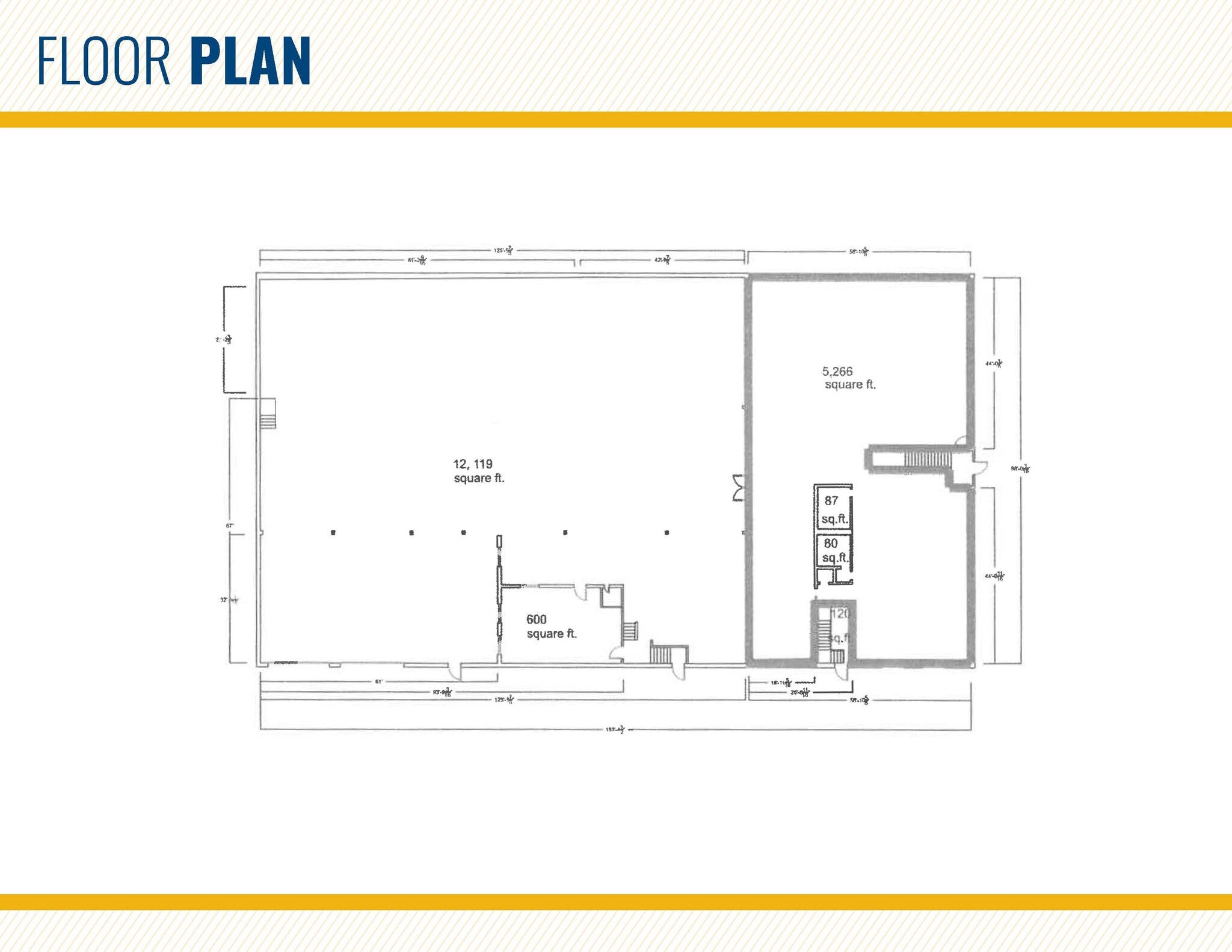 4010 Volta Ave, Brentwood, MD for lease Floor Plan- Image 1 of 1