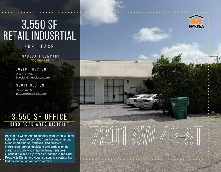 7201 SW 42nd St, Miami, FL à louer - Photo intérieure - Image 1 de 4