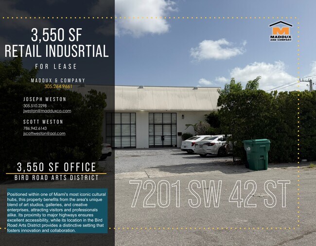 More details for 7201 SW 42nd St, Miami, FL - Industrial for Lease