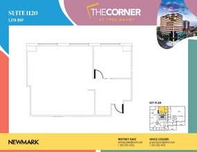 1900 Grant St, Denver, CO for lease Floor Plan- Image 1 of 1