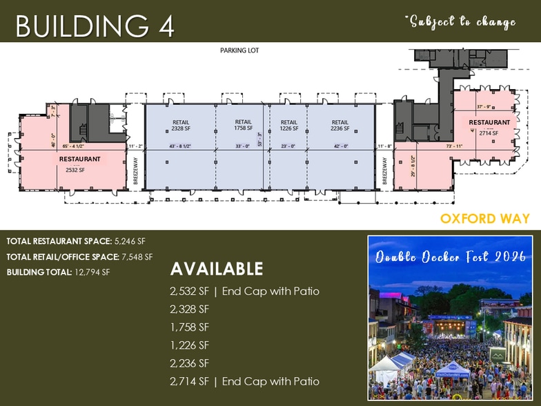 South Lamar, Oxford, MS for lease - Building Photo - Image 3 of 12