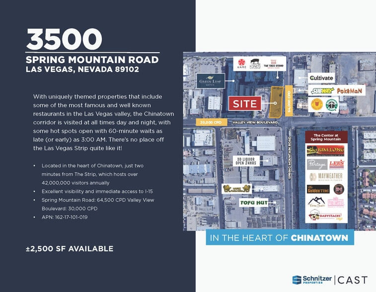 3500 Spring Mountain Rd, Las Vegas, NV à louer - Photo du bâtiment - Image 2 de 5