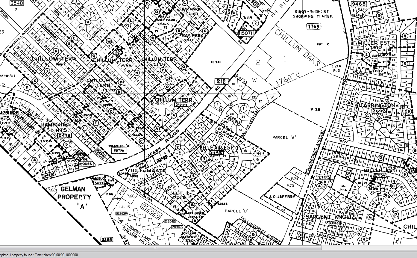 6501-6533 New Hampshire Ave, Takoma Park, MD à vendre Plan cadastral- Image 1 de 1