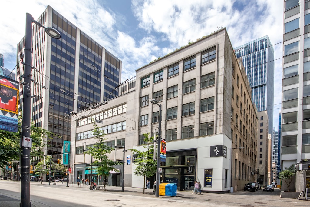 455 Granville St, Vancouver, BC for lease Building Photo- Image 1 of 4