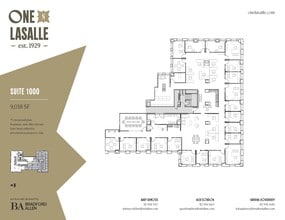 1 N LaSalle St, Chicago, IL for lease Floor Plan- Image 2 of 2