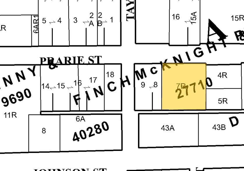 512 W Prairie St, Arlington, TX for lease - Plat Map - Image 3 of 4