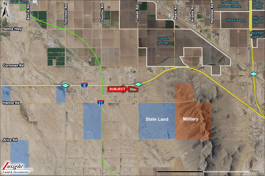 S Trekell Rd, Casa Grande, AZ à vendre - Photo du bâtiment - Image 2 de 3