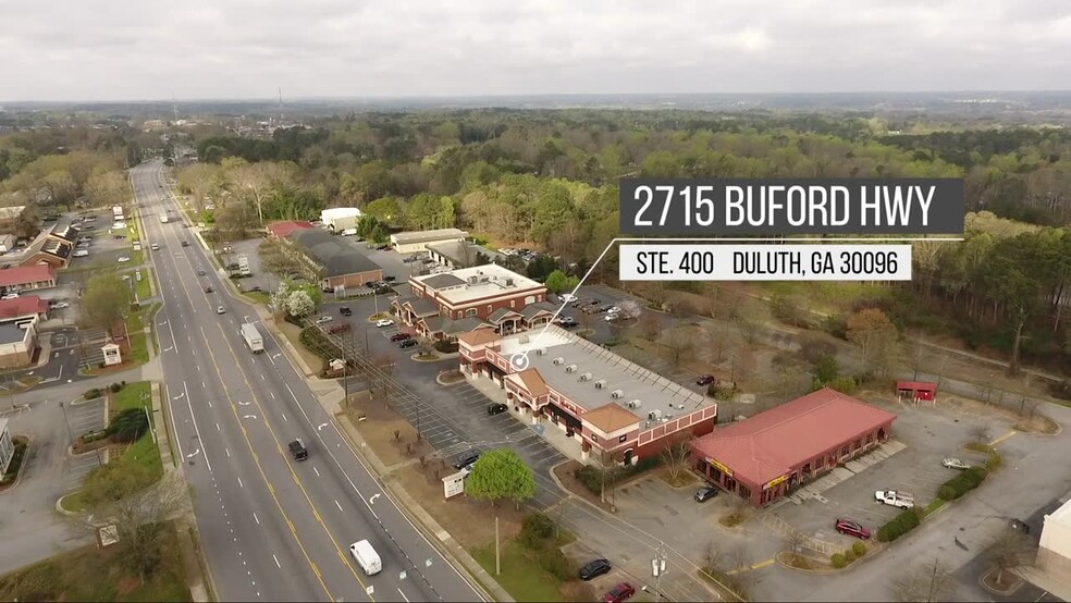 2715 Buford Hwy, Duluth, GA à vendre - Vidéo sur l’inscription commerciale - Image 1 de 1