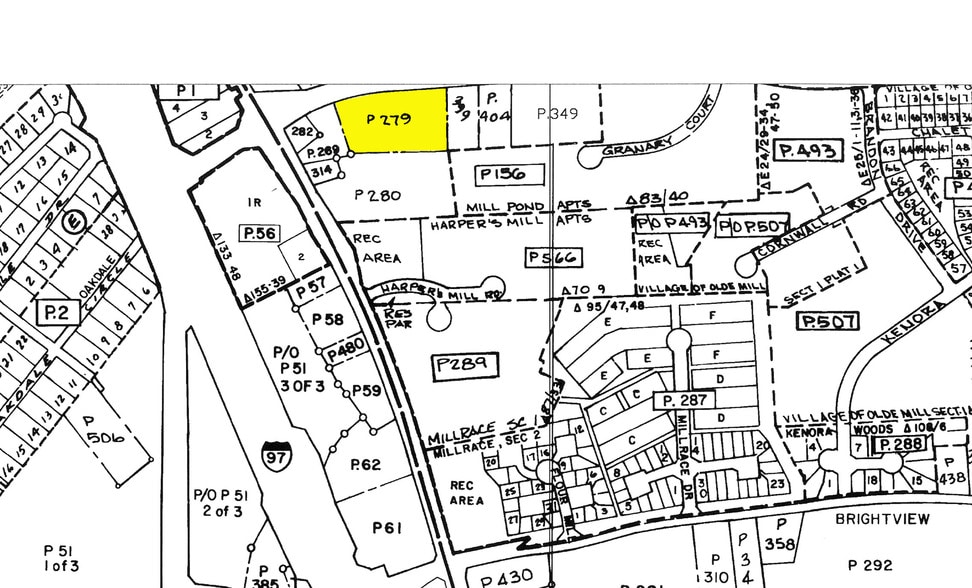 657-699 Old Mill Rd, Millersville, MD for lease - Plat Map - Image 2 of 5