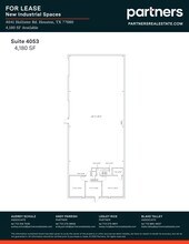 4041-4071 Hollister Rd, Houston, TX for lease Site Plan- Image 1 of 1