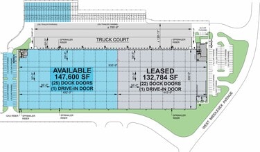 1119 W Middlesex Ave, Port Reading, NJ for lease Floor Plan- Image 2 of 2