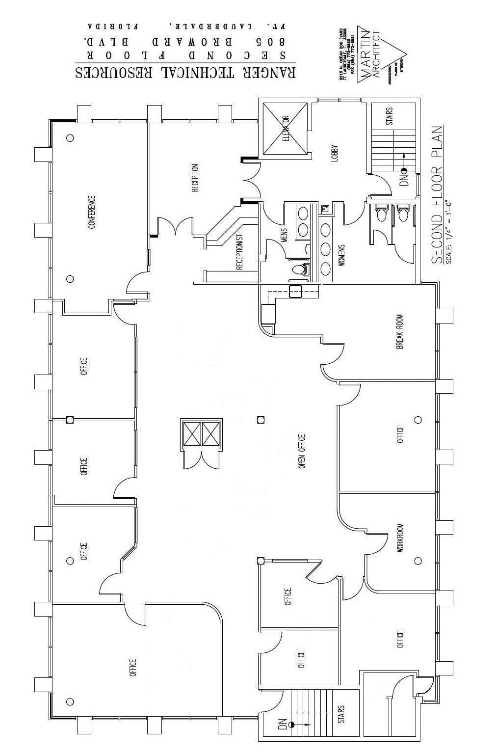 805 E Broward Blvd, Fort Lauderdale, FL à louer Plan d’étage- Image 1 de 1