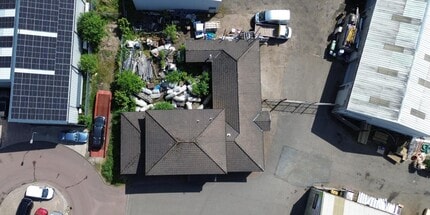 50 Hamilton Rd, Strathaven, SLK - Aérien  Vue de la carte