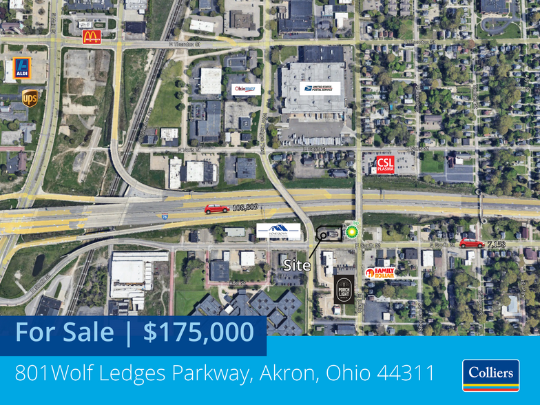 801 Wolf Ledges Pky, Akron, OH à vendre - Photo principale - Image 1 de 1