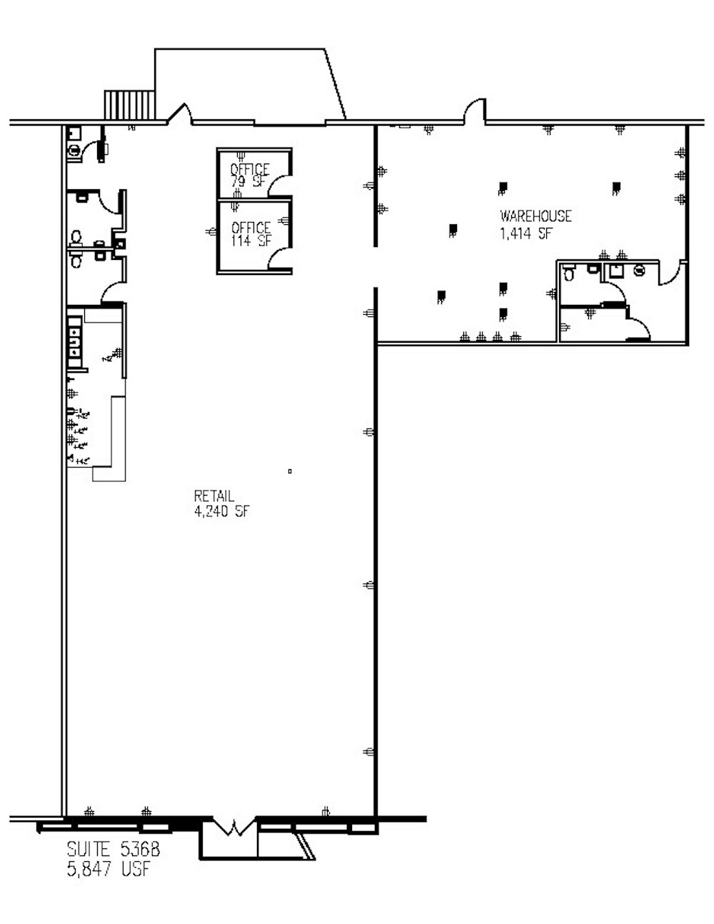 5300-5402 Sheridan Blvd, Denver, CO à louer Plan d’étage- Image 1 de 1