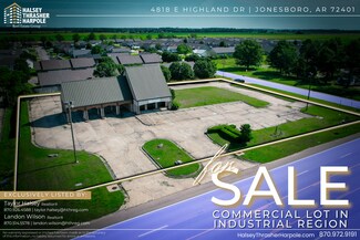 Plus de détails pour 4818 E Highland Dr, Jonesboro, AR - Vente au détail à vendre