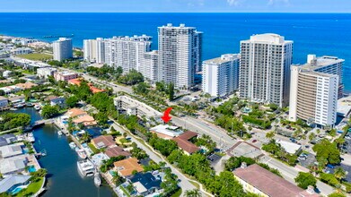 4117 N Ocean Blvd, Fort Lauderdale, FL - Aérien Vue de la carte