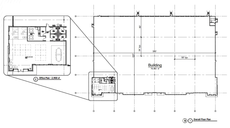 1145 107th St., Arlington, TX à louer Plan de site- Image 1 de 2