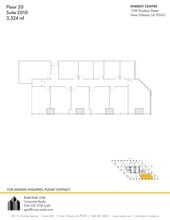 1100 Poydras St, New Orleans, LA for lease Site Plan- Image 1 of 1