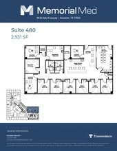 9432 Katy Fwy, Houston, TX à louer Plan d’étage- Image 1 de 1