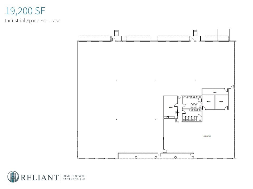 400 Tradeport Blvd, Atlanta, GA à louer Plan d’étage- Image 1 de 1