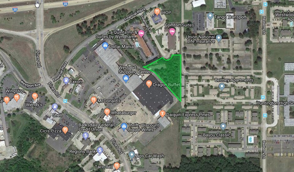 0 Financial Plaza Cir, Shreveport, LA à vendre - Aérien - Image 3 de 4