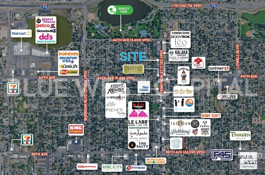 4491 Tennyson St, Denver, CO à louer - Photo du bâtiment - Image 2 de 10