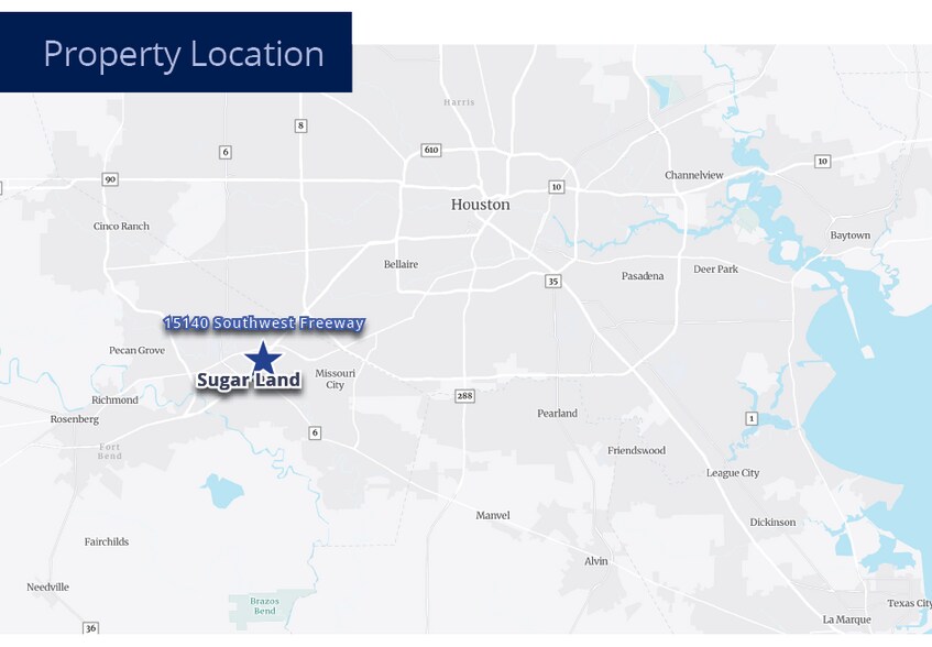 15140 Southwest Fwy, Sugar Land, TX à vendre - Photo du bâtiment - Image 3 de 9