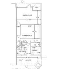 1335 Capital Circle, Marietta, GA for lease Floor Plan- Image 1 of 1
