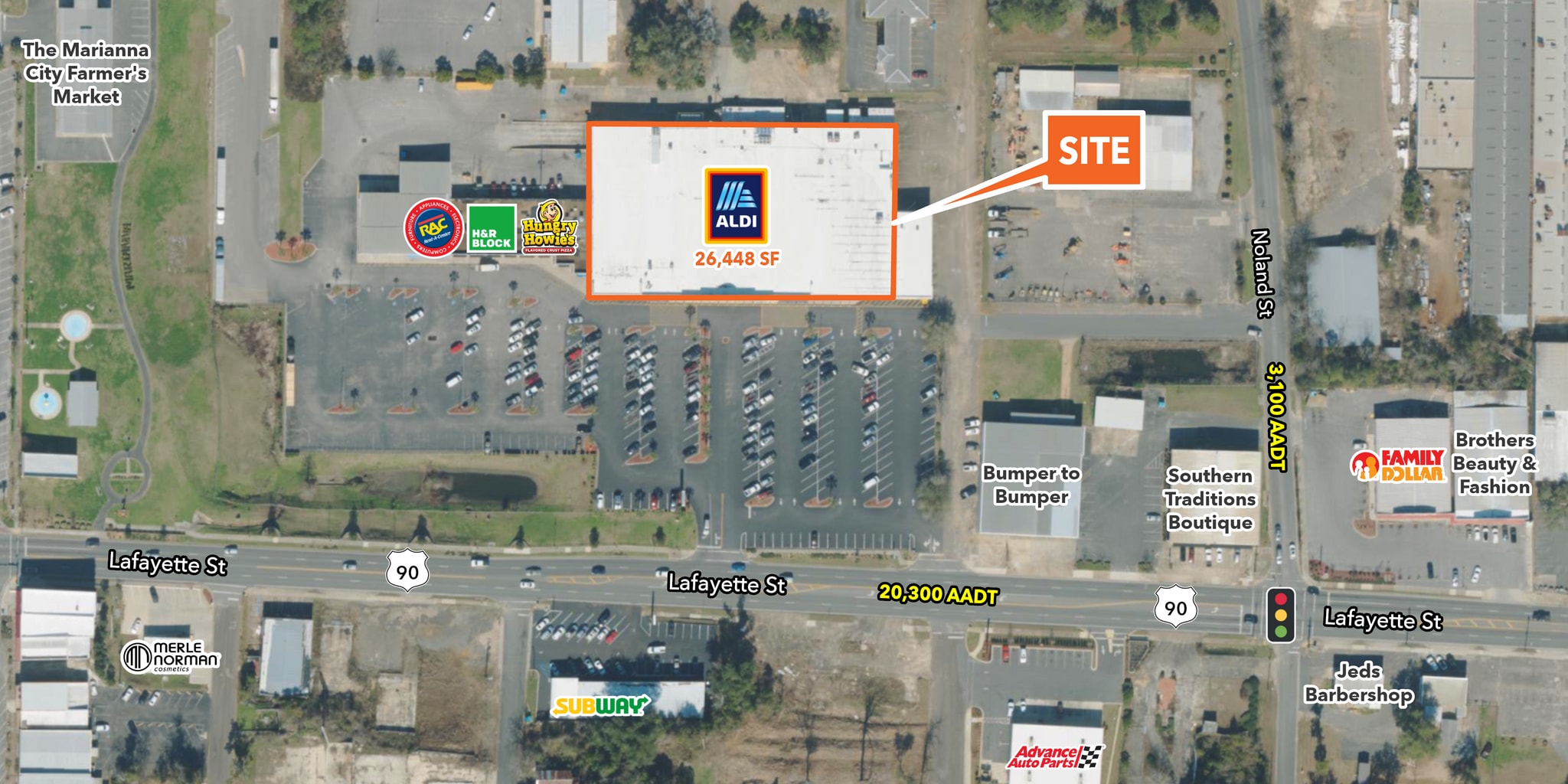 4478 Market Sq, Marianna, FL for lease Primary Photo- Image 1 of 2