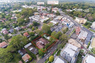 10-14 Fisher Ave, Pennant Hills, NSW - Aerial  map view