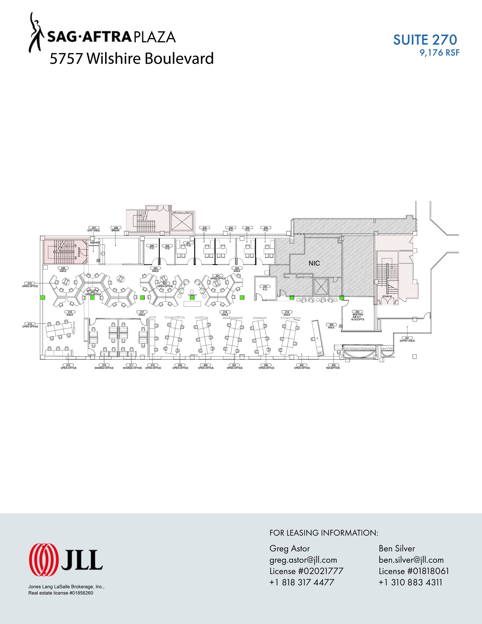 5757 Wilshire Blvd, Los Angeles, CA for lease Site Plan- Image 1 of 1
